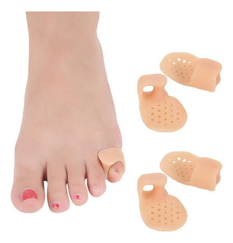 Para . 4 Pares Protectoras De Silicona For Y Meñique Cojín