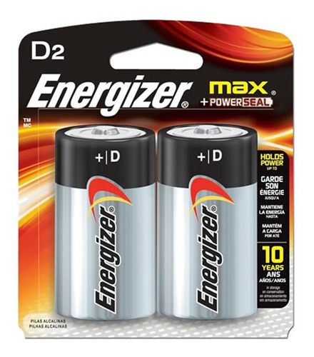 Imagen 3 de 4 de 12 Pilas D Grande Energizer 1.5v Alcalina Linternas, Calefon