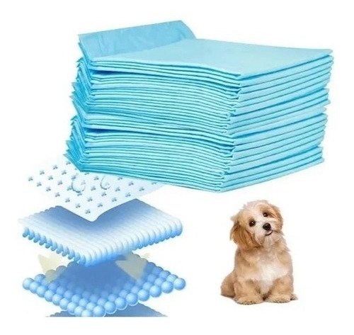 Sabanillas Absorbente Para Mascotas 60x60 10 Unidades