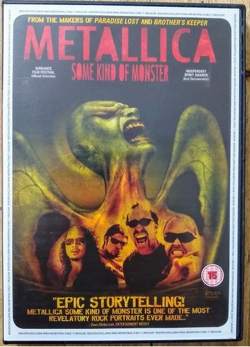 Metallica Some Kind Of Monster Dvd Nuevo Musicovinyl