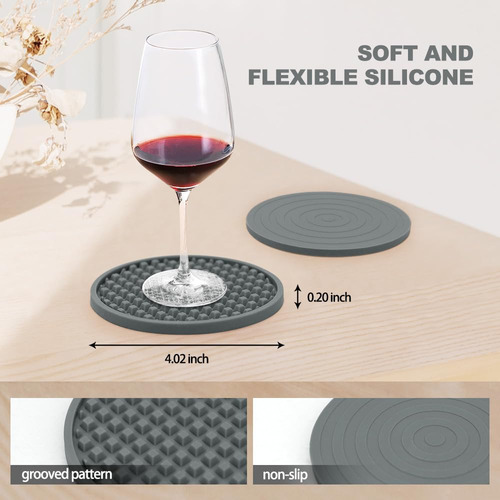 Posavasos Silicona Antideslizantes