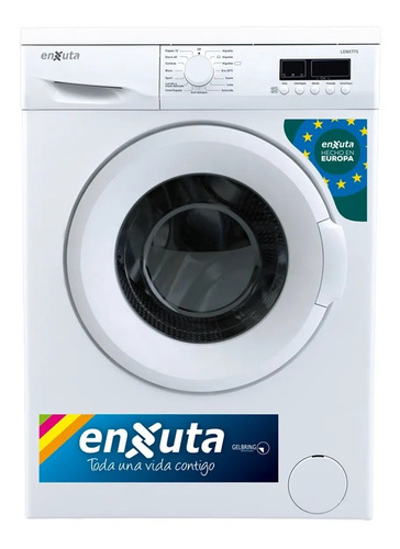 Lavarropas Automático Enxuta Lenx775 Blanco 7kg Eco-logic