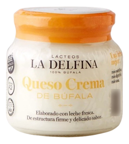Queso Crema De Bufala X220g - Lacteos La Delfina