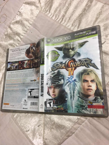 Xbox 360 Soul Calibur Iv Video Juego