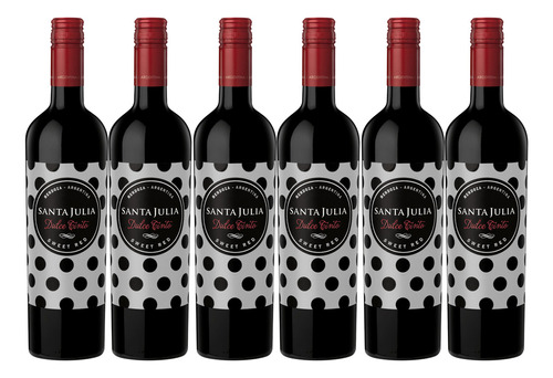 Vino Santa Julia Dulce Tinto 750ml X6 U