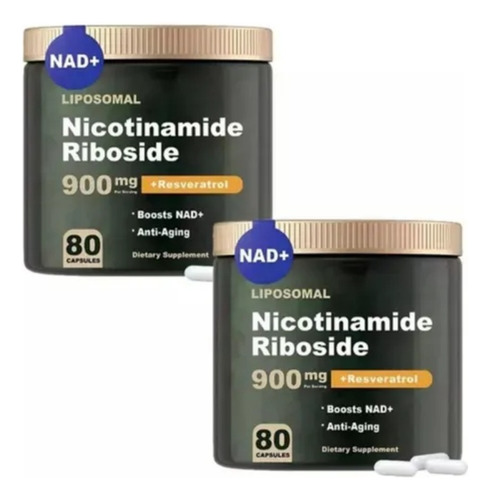 Ribosido Nicotin Capsules Acido Nicotinico Capsulas X2