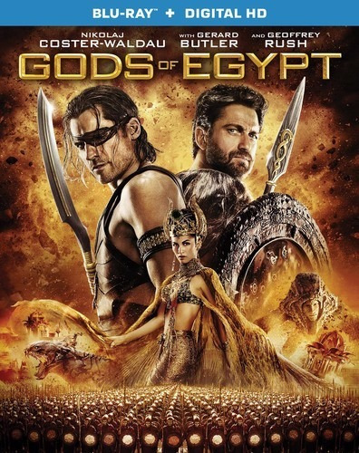 Blu Ray God Of Egypt + Dvd Estreno Original