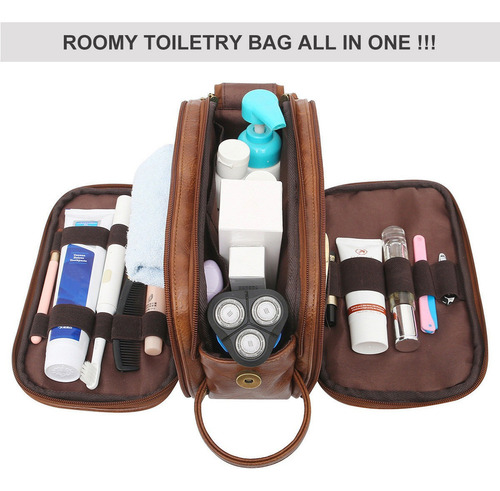 Bh Neceser Impermeable Para Hombre, Bolsa De Aseo Colgante