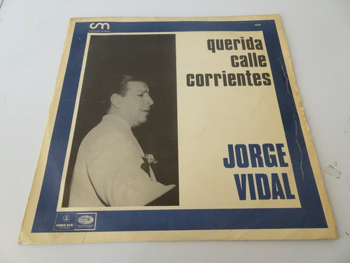 Jorge Vidal - Querida Calle Corrientes - Vinilo Argentino