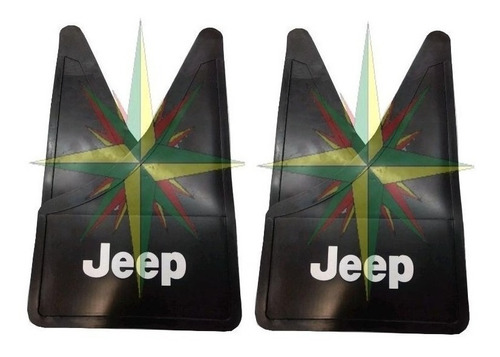 Imagen 1 de 4 de Barreros Babero Goma Para Barro Pick Up Jeep Grand Cherokee