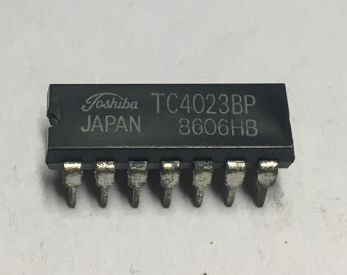 Nte 4023 C.i. Cmos 14 Pin Tc4023bp Cd4023 Nte4023b Toshiba 