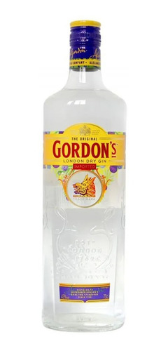 Gin Gordons 750ml Gim Original + Nf + Ipi