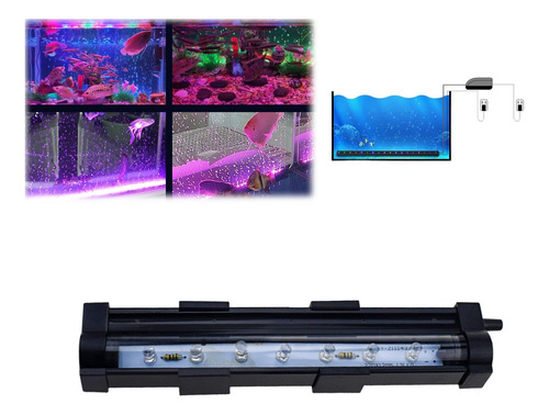 Luz Led For Acuario Submarina 5.9in Cambia De Color