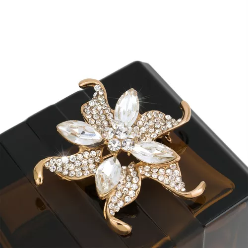 Prendedor Broche Brillante Elegante Mujer Perlas Murano - $ 39.900