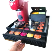 Comprar Suporte Para Cafeteiras E Organizador De Cápsulas Design Mdf