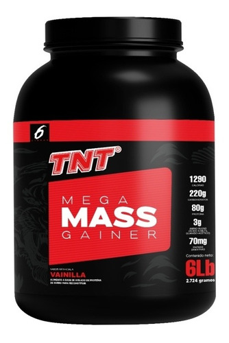 Tnt Mega Mass Gainer 6lbs - L a $25833