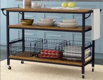 Comprar Barra Hierro Madera Con Toalleros Barrales - Ruedas Opcional