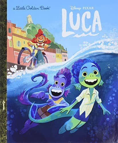 Book : Disney/pixar Luca Little Golden Book (disney/pixar..