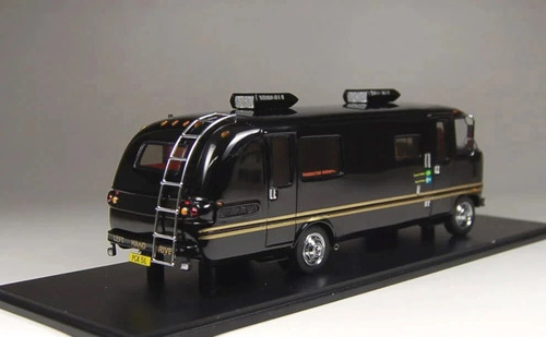 Dodge Camper Travco 1973 Spark Diecast 1/43 Negro (Usado)