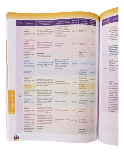 Avance Programático 6 Santillana Primaria / 2019 - 2020
