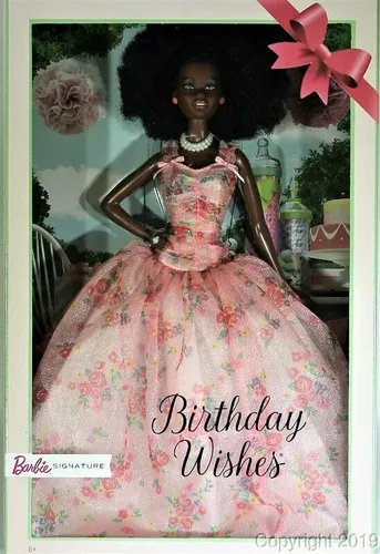 Barbie Birthday Wishes Feliz Aniversrio 2018 Negra Collector