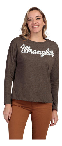 Playera Comfort Manga Corta Wrangler Mujer 273