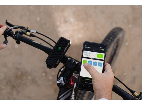 Lámpara Para Bicicleta Lezyne Super Drive 1600 Xxl Negro