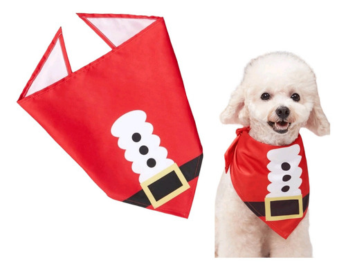 Collar Pañuelo Bufanda Para Mascotas De Navidad 