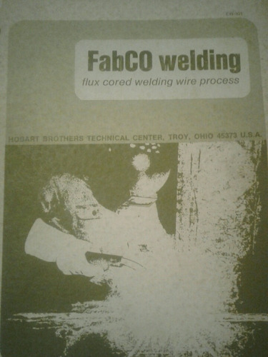 Libro Fabco Welding Flux Cored Welding Wire Process