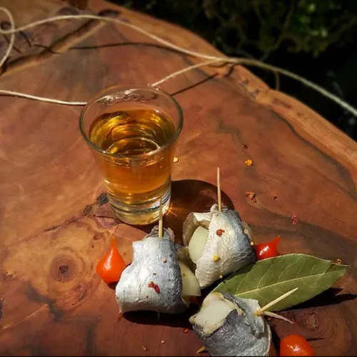 Rollmops Filé De Peixe Sardinha Em Conserva Com Temperado