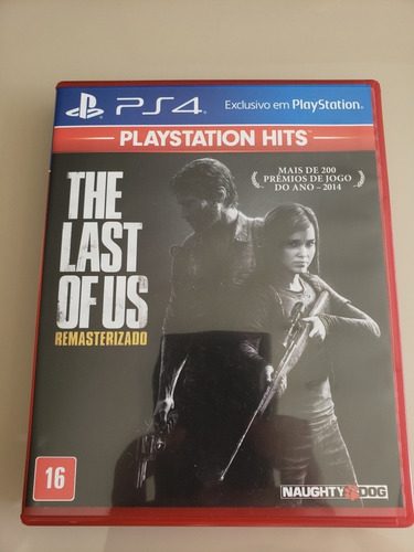 The Last Of Us Remasterizado Ps4 Mídia Física Como Nova