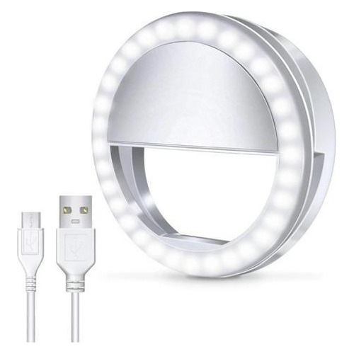 Flash Para Celular Luz Iluminação Ring Light Anel Led Selfie