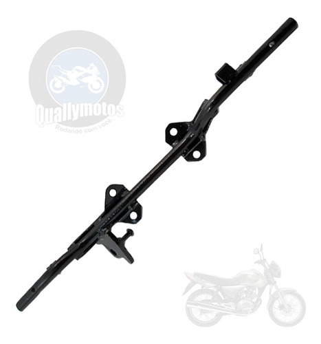 Estribo Moto Honda Cg 150 Titan Até 2008 Maciço Com Reforço