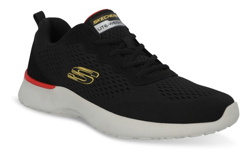 Tenis Skechers Hombre Color Negro 652-61