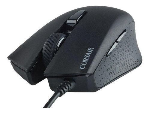 Imagen 3 de 3 de Mouse de juego Corsair Harpoon RGB negro