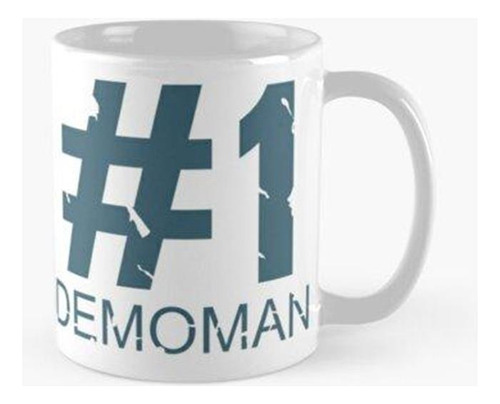 Taza Demoman Mug Design (blu) Calidad Premium