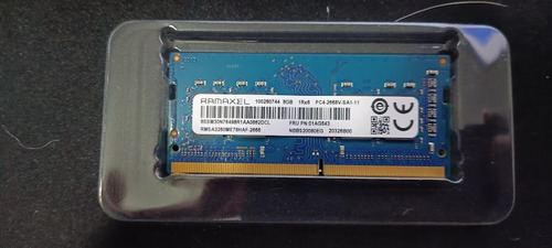 Memoria Ram Notebook Ramaxel Ddr4 Pc4 2666v Sa1 11 8gb 1rx8 (Usado)