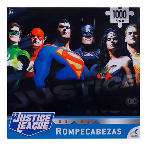 Rompecabezas Liga De La Justicia 1000px Novelty® Modjca1364