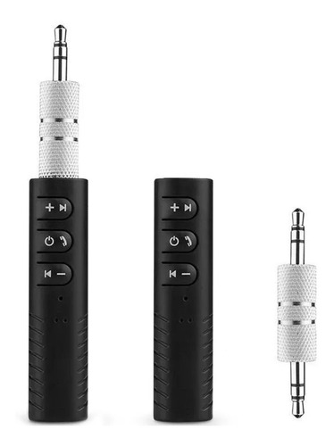 Imagen 2 de 9 de Receptor Bluetooth Auxiliar 3.5 Manos Libres Recargable