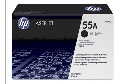 Toner Original Hp 55a Color Negro Vacío Negro (Usado)