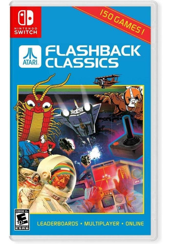 Atari Flashback Classics Switch Mídia Física Novo Original