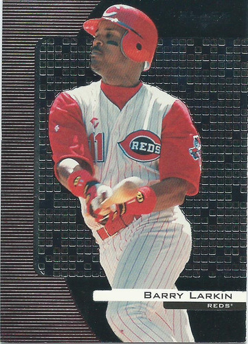 Barajita Barry Larkin Black Diamond Upper Deck 1999 #23 Red 