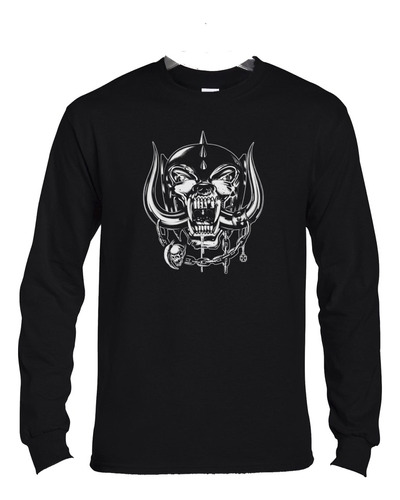 Polera Ml Motorhead Snaggletooth Byn Metal Abominatron