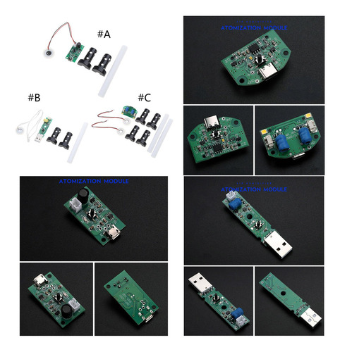Módulo Humidificador Usb Kit Electrónico Diy De 20 Mm Contro
