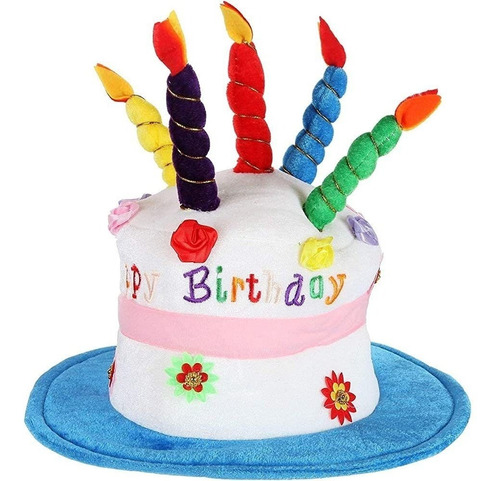 Homex ® Felpa Sombrero Tarta De Cumpleaños Diseño Con Texto 