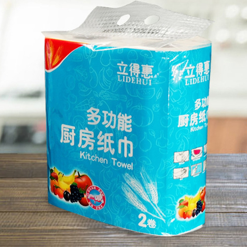 Imagen 6 de 6 de 2 Rollos De Papel De Cocina, Absorbente De Agua, Aceite, Rol