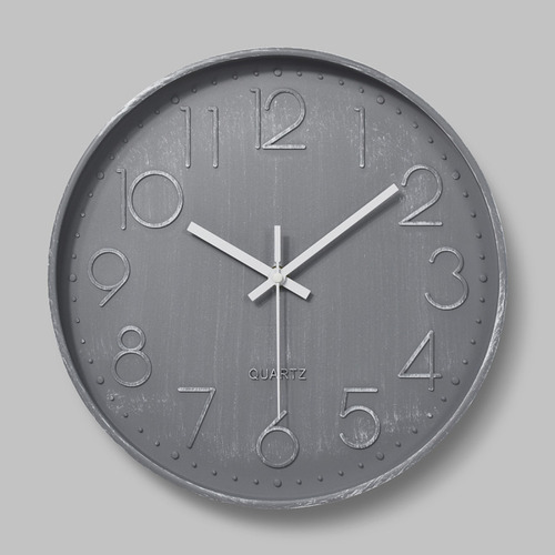 Reloj De Pared Durable Accurate Time E-1 Con Pincel De Color