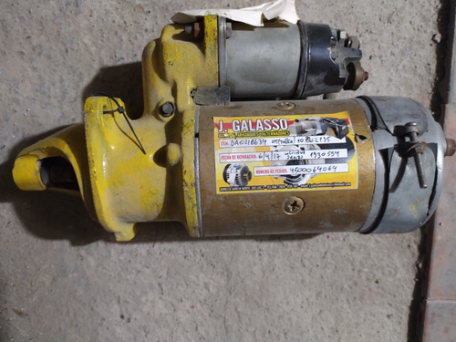 Motor Arranque Indiel An115 Fiat 100/1100 24v Leer Detalles (Reacondicionado)