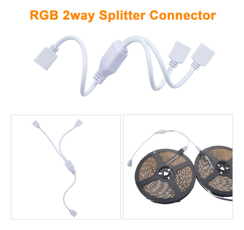 Kit De Conectores De Faixa De Led De 4 Pinos Para Faixa De L