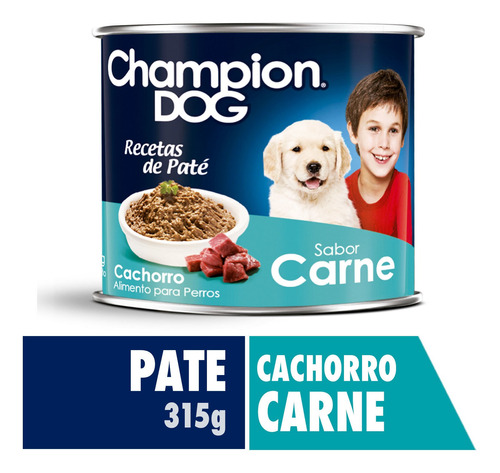 Alimento Perro Cachorro Champion Dog 24 Latas De 315 Gr
